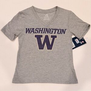 NWT Team Athletics Washington Huskies toddler girls Tshirt size XS 4/5